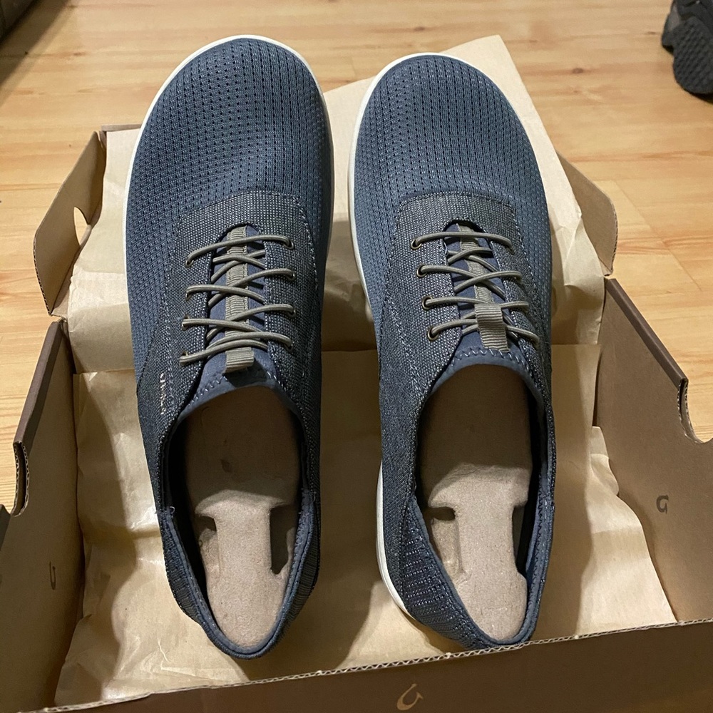 Men’s olukai shoes.